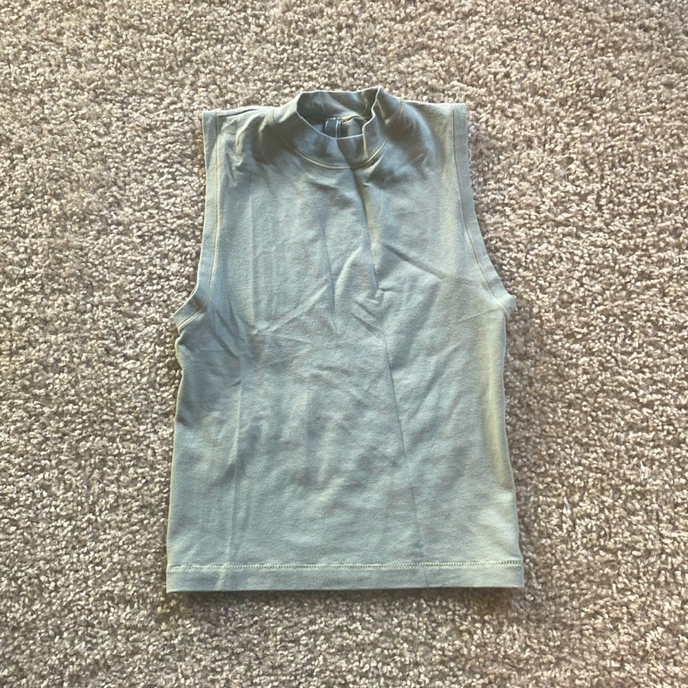 Skims Mock Neck Jersey Tank